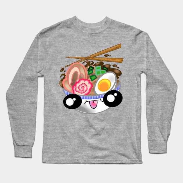 Derpy Ramen!! Long Sleeve T-Shirt by NinjaSquirell